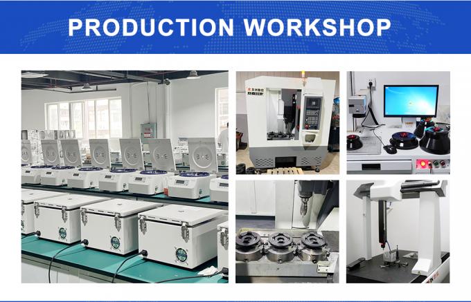 Mini wysokiej prędkości wirówka 16500 rpm z wyświetlaczem LCD do laboratorium - CTH-15 8