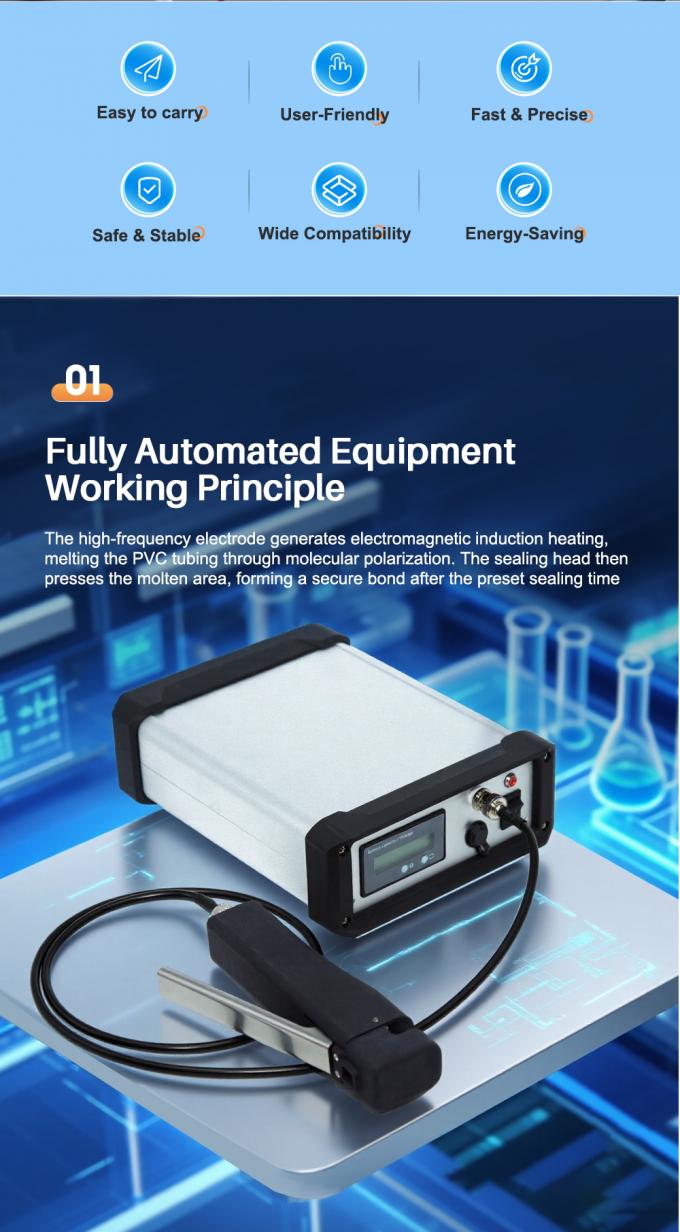 Cenlee PVC Blod Bag Tube Sealer dla szpitali, Tube Sealer Machine dla banku krwi 1