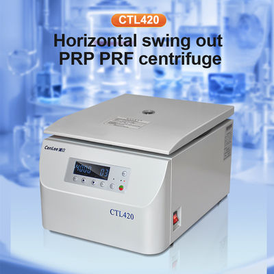 CTL420 Centrifuga laboratoryjna do separacji plazmy PRP Automatyczna centrifuga równoważna z silnikiem bez szczotek prądu stałego