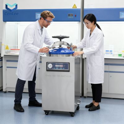 Dobra cena. Automatic Control Vertical Sterilizer with LCD Touch Screen w Internecie